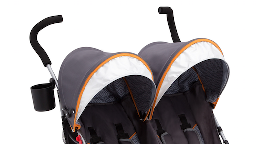 LX Plus Side x Side Double Stroller - Delta Children